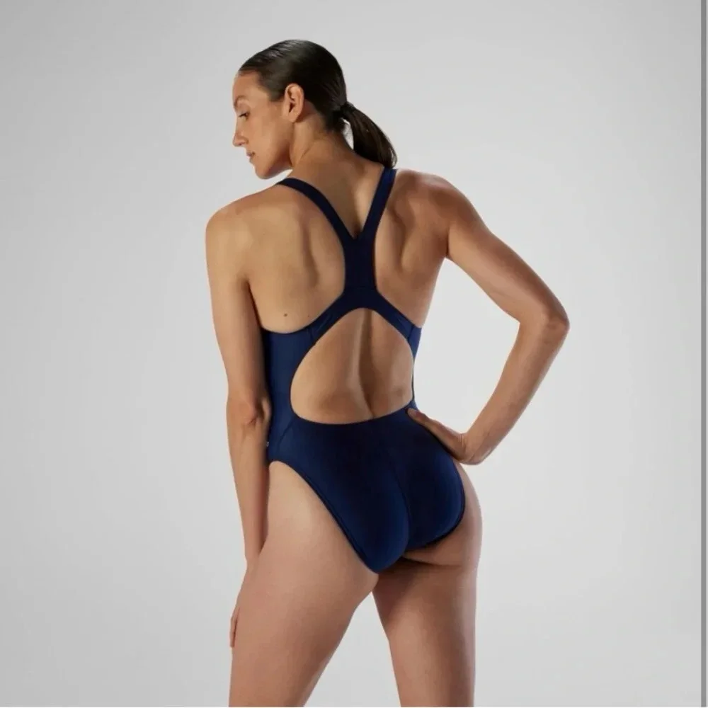 Speedo Women's Swimsuit One Piece Prolt Super Pro Solid Adult size 10/36 - Picture 5 of 5